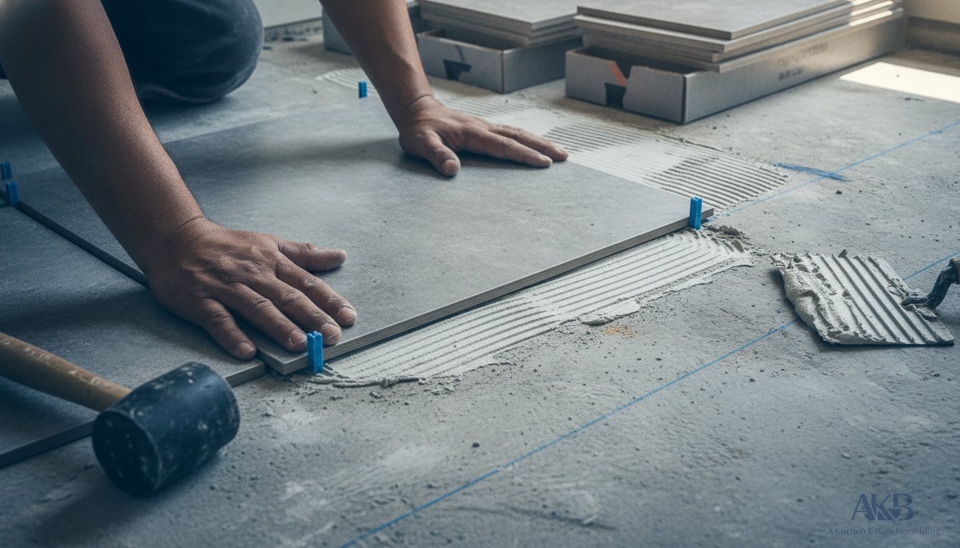Bathroom Tile Installation